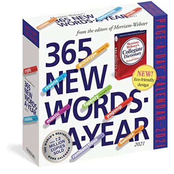 365 New Words A Year by Merriam-Webster 2021 - Picture 1 of 5